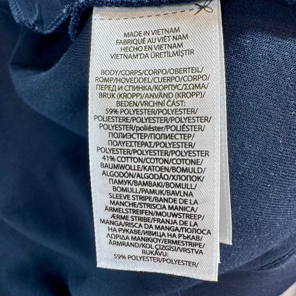 Polo Ralph Lauren Cookie Crest Pony Logo Track‎ Jacket Full Zip Mens Size Medium - Picture 5 of 7